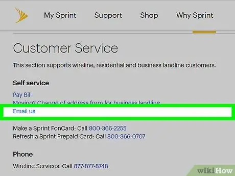 Связаться со Sprint Step 12