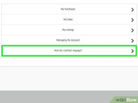 Свяжитесь с Viagogo Step 4