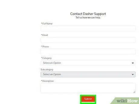 Связаться с DoorDash Шаг 10