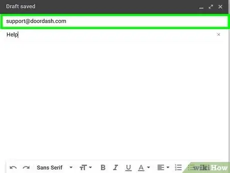 Связаться с DoorDash Шаг 3