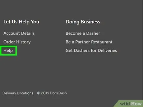 Связаться с DoorDash Шаг 8