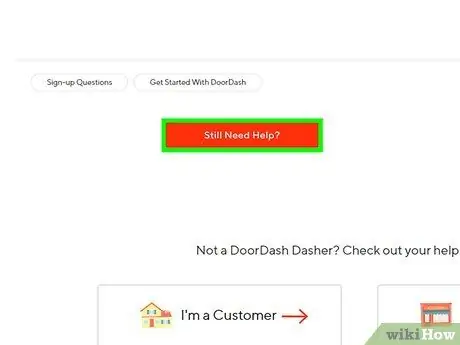 Связаться с DoorDash Шаг 9