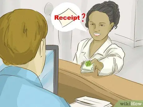 Заполните депозитную квитанцию Шаг 9