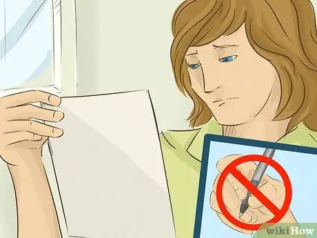 Знайте, следует ли подписывать отказ от ответственности Шаг 7