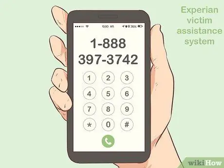 Свяжитесь с Experian Шаг 5