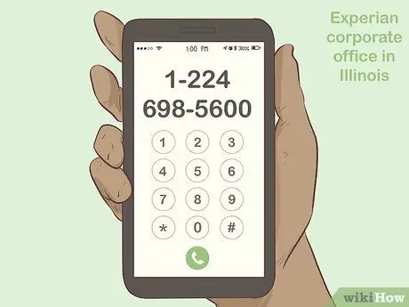 Связаться с Experian Шаг 7