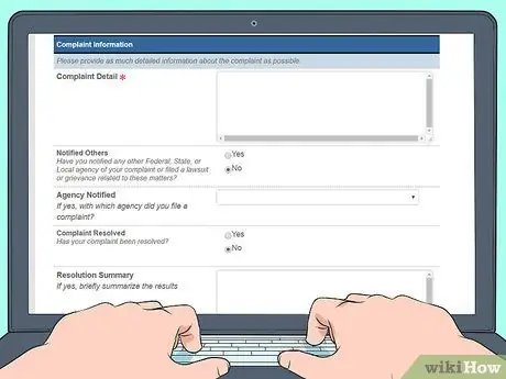 Сообщить о мошенничестве со ссылками на карту Шаг 3