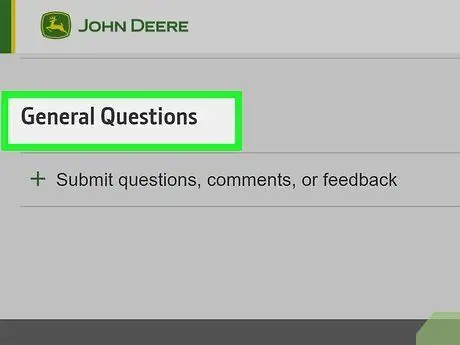 Связаться с John Deere Шаг 6