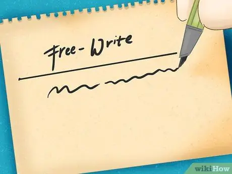 Организуйте свои мысли на бумаге Шаг 2