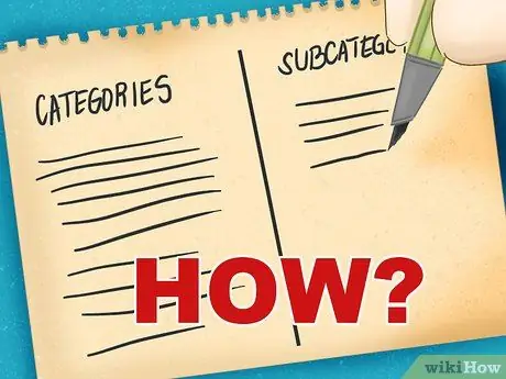 Организуйте свои мысли на бумаге Шаг 4