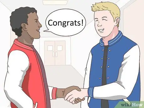 Будьте счастливы после поражения в соревновании. Шаг 1