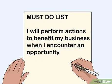 Получите то, что хотите, шаг 2