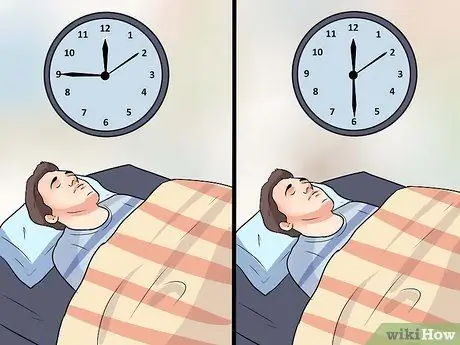 Установите ночной распорядок дня, шаг 2