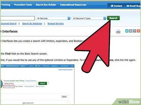 Поиск в базе данных EBSCOhost Research Шаг 5