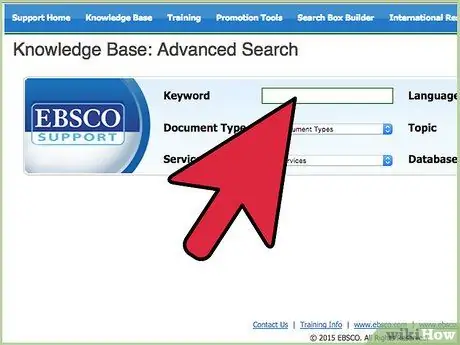 Поиск в базе данных EBSCOhost Research Шаг 8