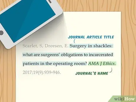 Цитировать в стиле AMA, шаг 6