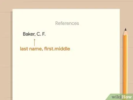 Процитируйте диссертацию в APA Step 5