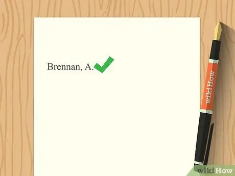 Цитируйте отчет в APA Step 6