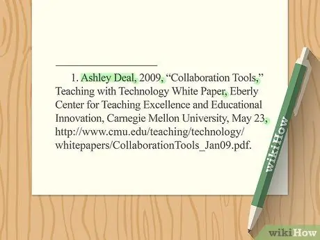 Цитируйте официальный документ Шаг 11