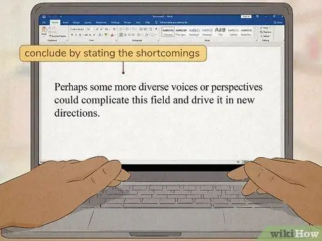 Напишите обзор литературы для исследовательской работы Шаг 16