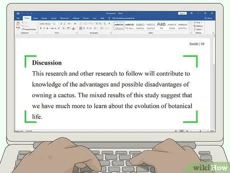 Найдите пробел в исследовании Шаг 10