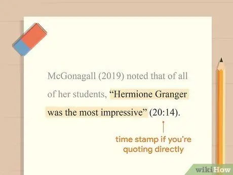 Процитируйте веб-семинар в APA Step 7