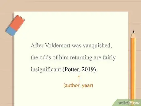 Цитируйте веб-статью в APA Step 5