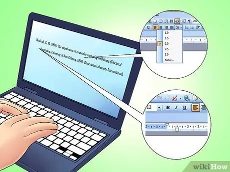 Сделайте справочную страницу для исследовательской работы Шаг 8