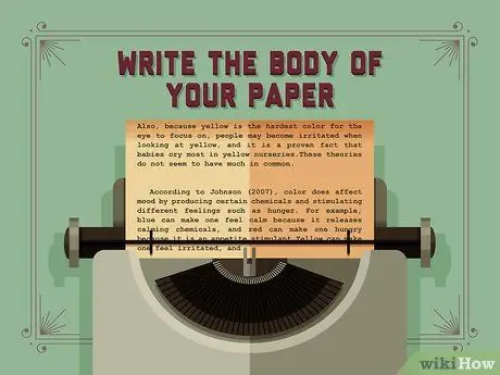 Напечатайте исследовательскую работу. Шаг 13