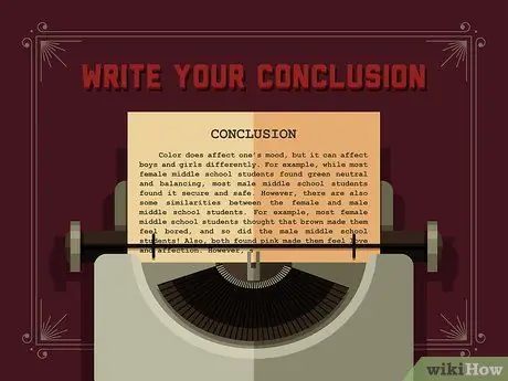 Напечатайте исследовательскую работу. Шаг 14