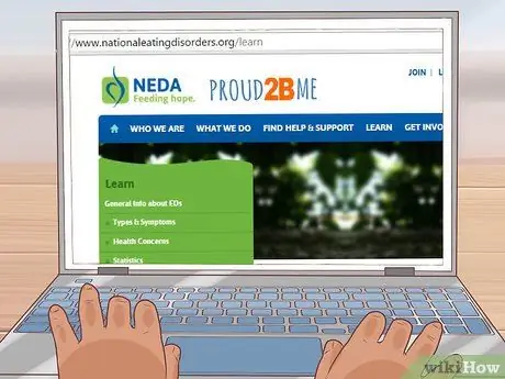 Повышение осведомленности о расстройстве пищевого поведения, шаг 1