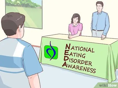 Повышение осведомленности о расстройстве пищевого поведения, шаг 2