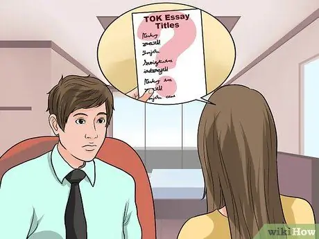 Напишите эссе TOK, шаг 2 Напишите эссе TOK, шаг 2