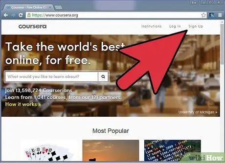 Используйте Coursera Step 3