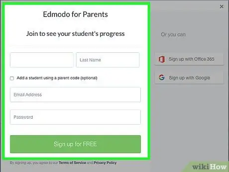 Зарегистрируйтесь в Edmodo Step 14