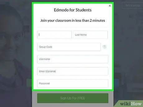 Зарегистрируйтесь в Edmodo Step 4