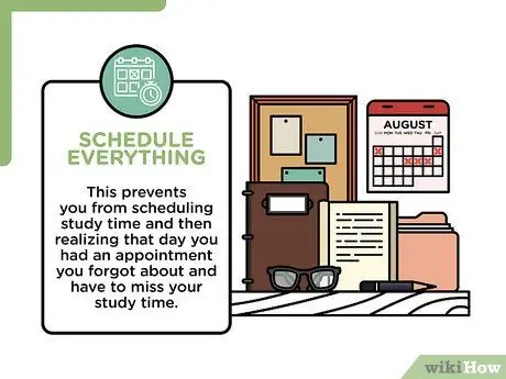 Составьте расписание обучения для подготовки к заключительным экзаменам Шаг 7