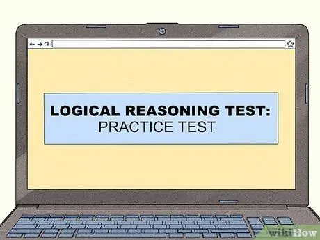 Подготовка к логическому тесту Шаг 2