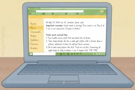 Ноутбук на сайте класса 1