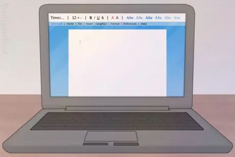 Ноутбук с текстовым процессором