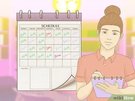 Запланируйте часы обучения в дистанционном обучении Шаг 1