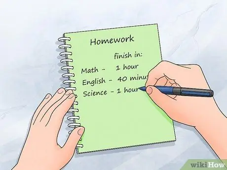 Делайте домашнее задание утром Шаг 3