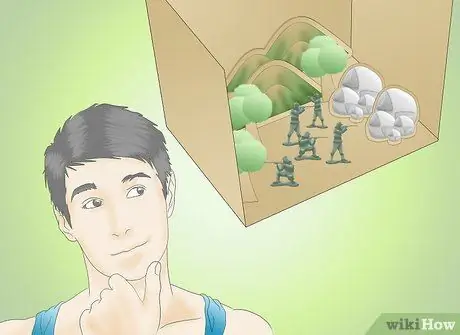 Сделайте диораму гражданской войны Шаг 1