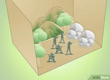 Сделайте диораму гражданской войны Шаг 7