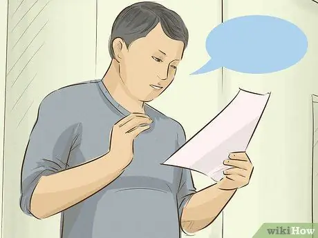 Напишите речь, представившись Шаг 7