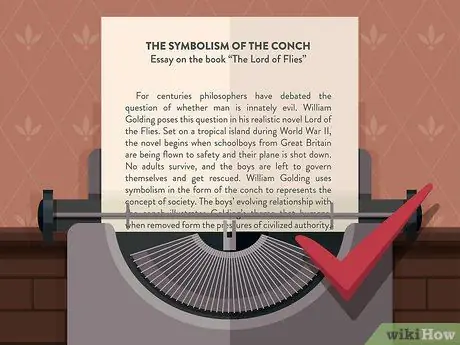 Ответьте на вопросы типа эссе на экзамене по литературе Шаг 11