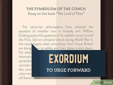 Ответьте на вопросы типа эссе на экзамене по литературе Шаг 2