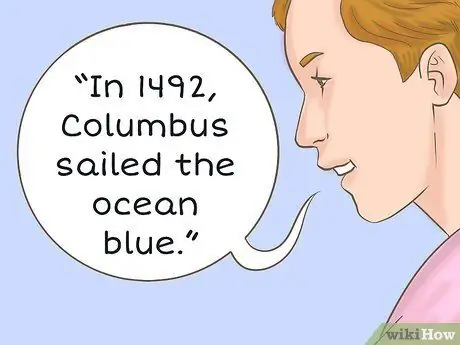 Запомните уроки истории, шаг 1