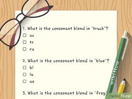 Обучение сочетанию согласных, шаг 13