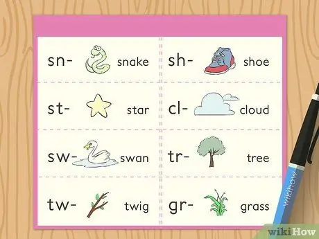 Обучение сочетанию согласных, шаг 7